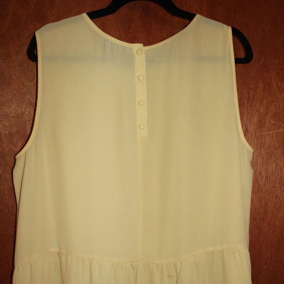 XL Yellow The Limited Blouse - Picture 2 of 6